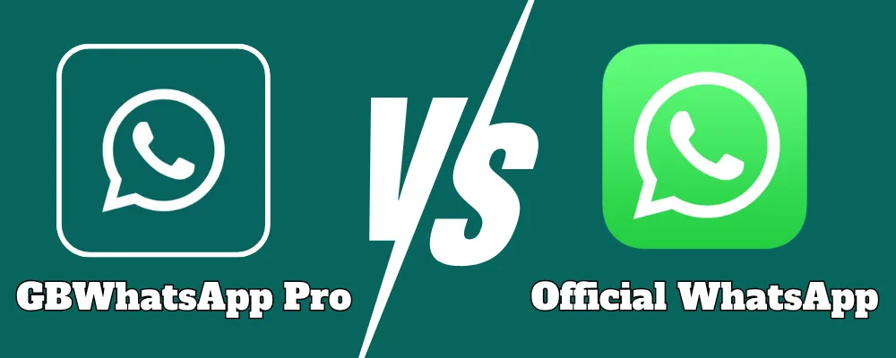 GBWhatsApp Pro vs official Whatsapp Comparison